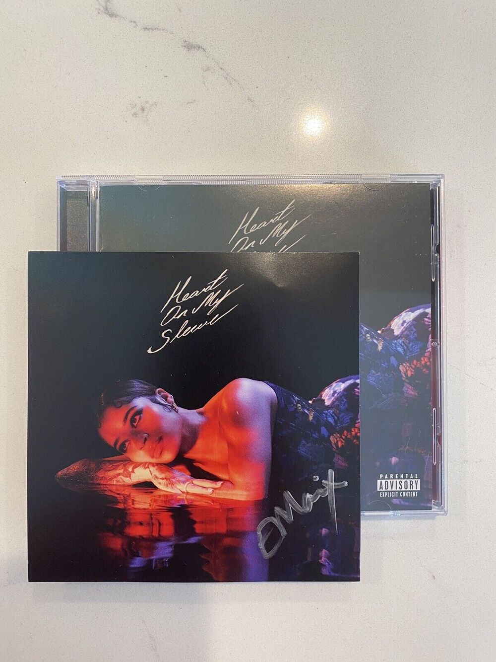 ELLA MAI - HEART ON MY SLEEVE SIGNED AUTOGRAPHED CD